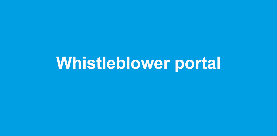 Whistleblower portal